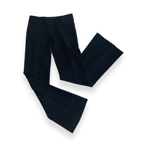 NWOT! BCBG MAXAZRIA Black Pinstripe Wide Leg Trousers! Size 0!